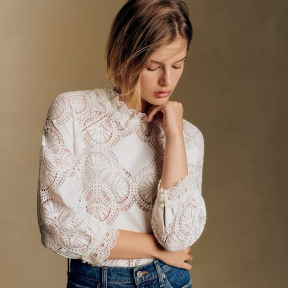 Sezane BIANCA BLOUSE 0 - Picture 2 of 8